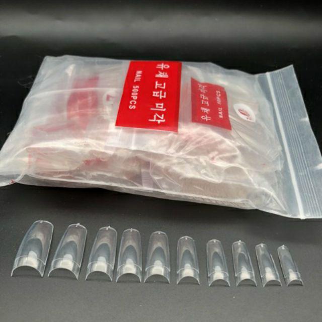 Móng nối hàn đủ số bịch 500 móng - sinailmi