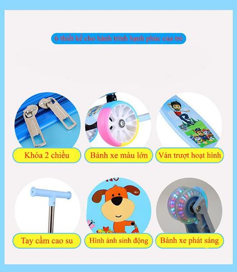 Vali Scooter Bánh Lớn Du Lịch