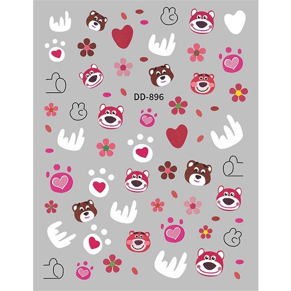 Sticker Dán Móng Nhiều Mẫu Mới Tháng 11/2023