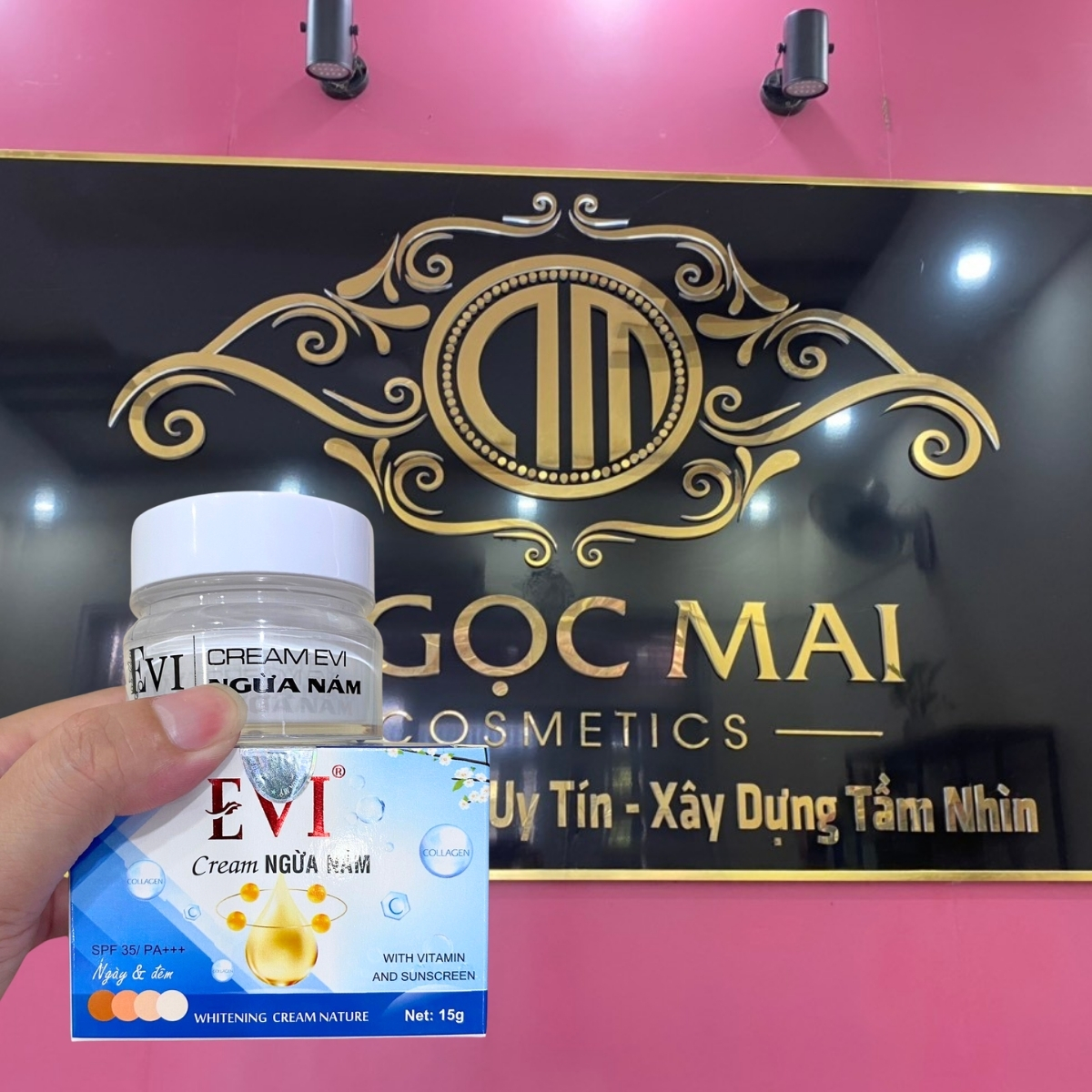 Kem ngừa nám EVI (15g)