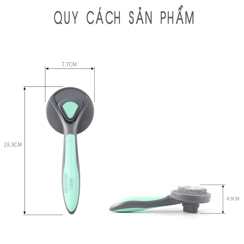 (T9) Lược chải lông chó mèo - Lược chải phồng
