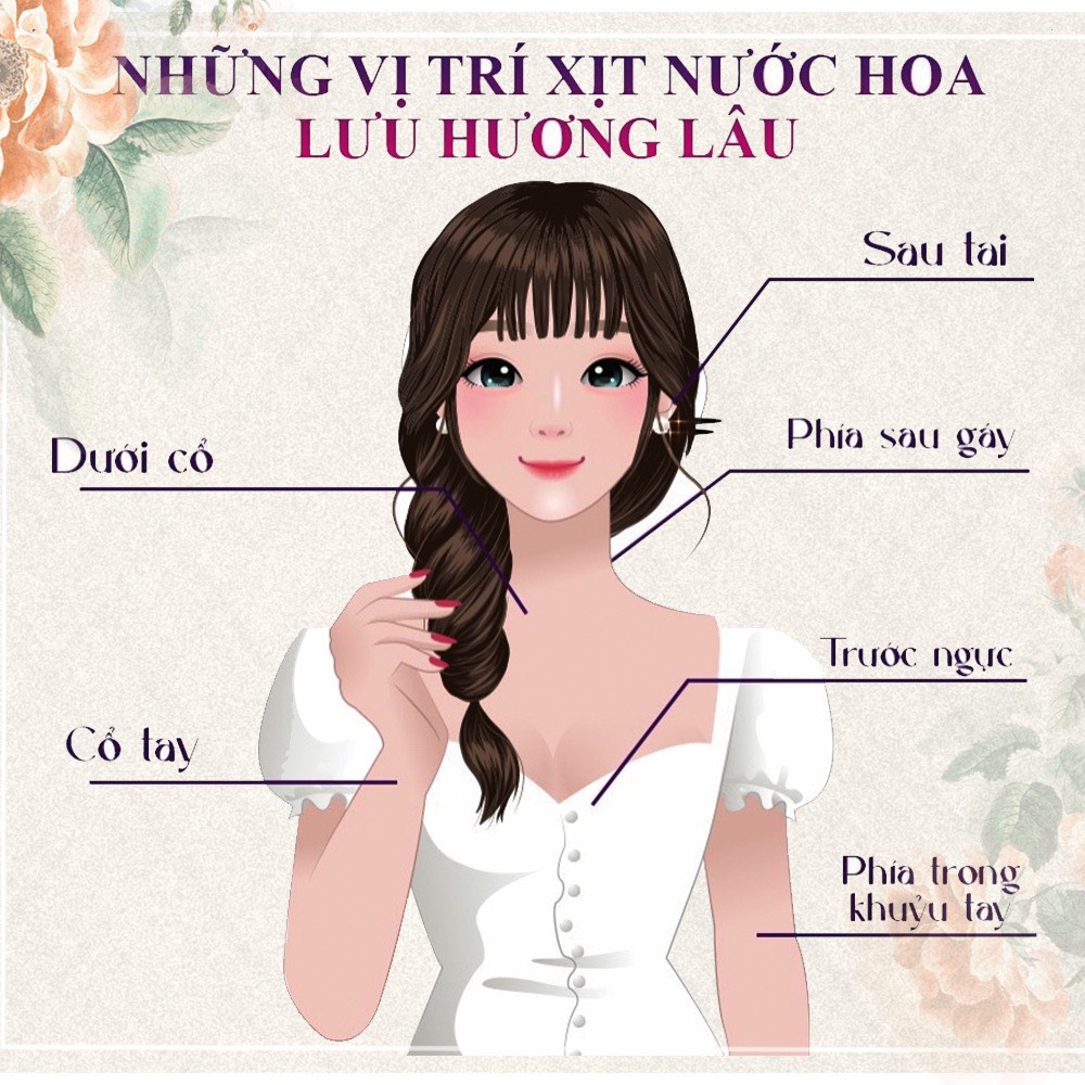 Nước hoa nữ Narciso Cristal nữ tính trẻ trung ngọt ngào nước hoa chính hãng 2ml 5ml 10ml
