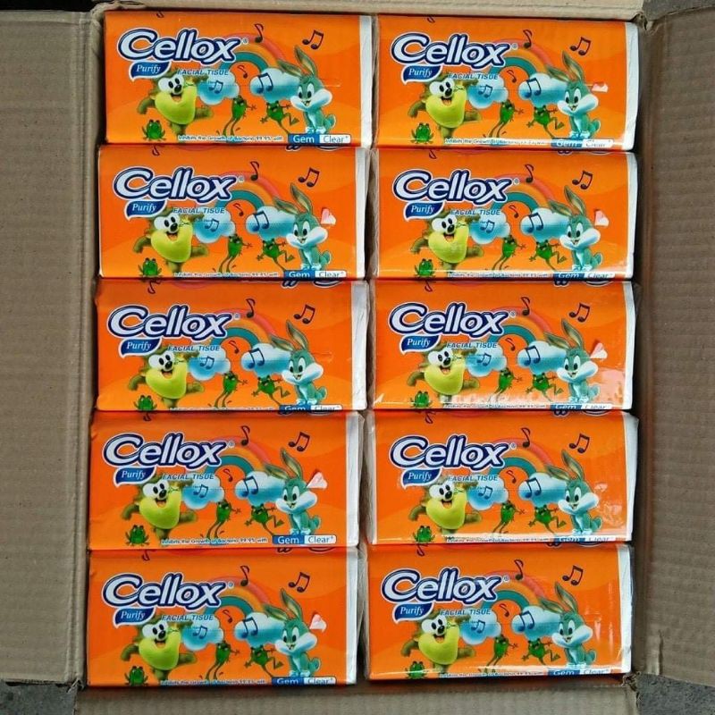 Giấy lụa rút Cellox 260 tờ 2 lớp - hàng Thái Lan
