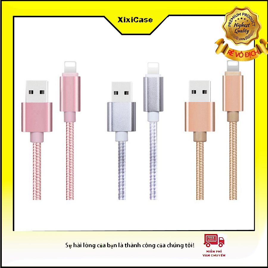 [FREESHIP ĐƠN TỪ 49K] Dây sạc dù 1m