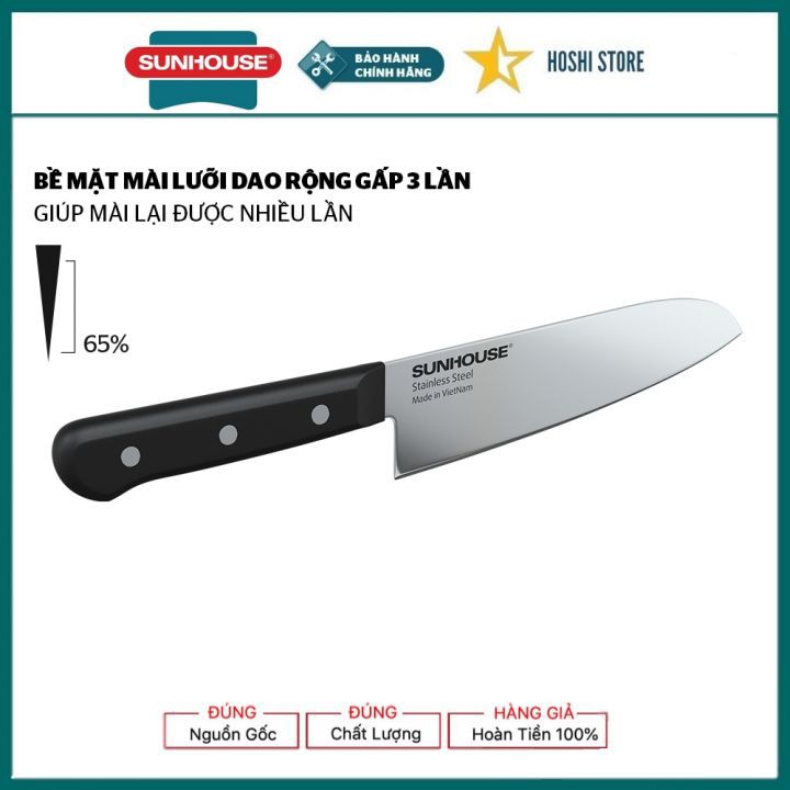 DAO LÀM BẾP ĐA NĂNG SUNHOUSE KS-KN165KS