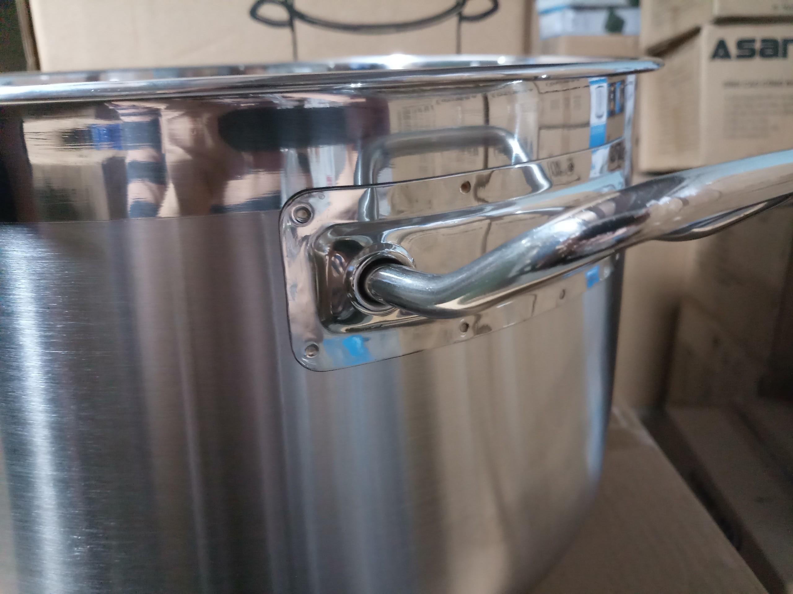 NỒI FIVETAR INOX 3 ĐÁY NẮP KINH SIZE 30CM