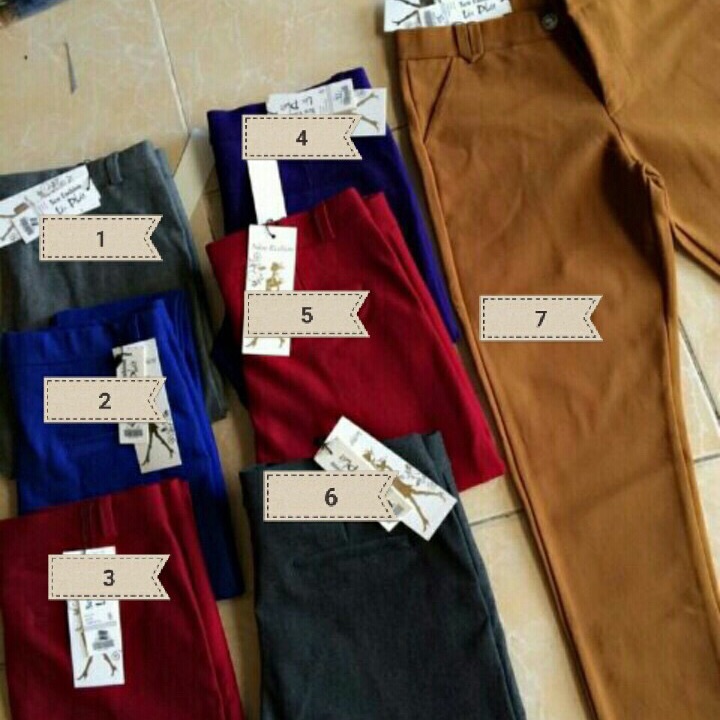 Quần Dây kéo cotton công sở size 40-65kg