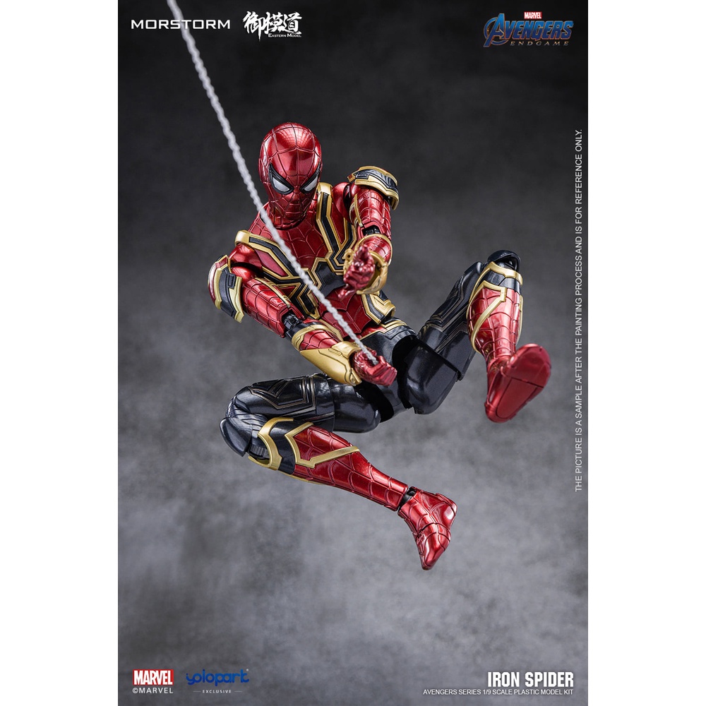 Mô Hình Người Sắt Lắp Ráp 1/9 Ironman (Morstorm E-Model)