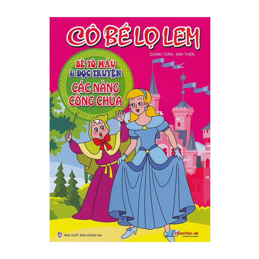 Bé Tô Màu Và Đọc Truyện - Cô Bé Lọ Lem