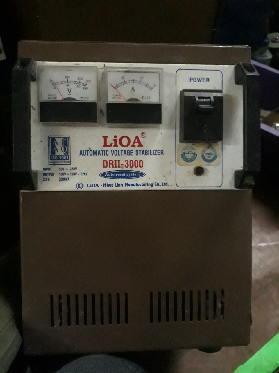 LIOA 3KW DẢI 90-250V HÀNG TÒN KHO