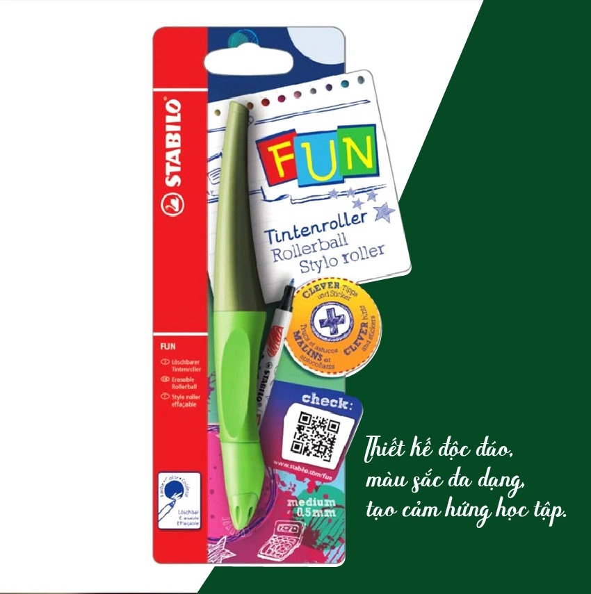 Bút STABILO EASYoriginal EG-FUN và ruột STABILO FUN Refill