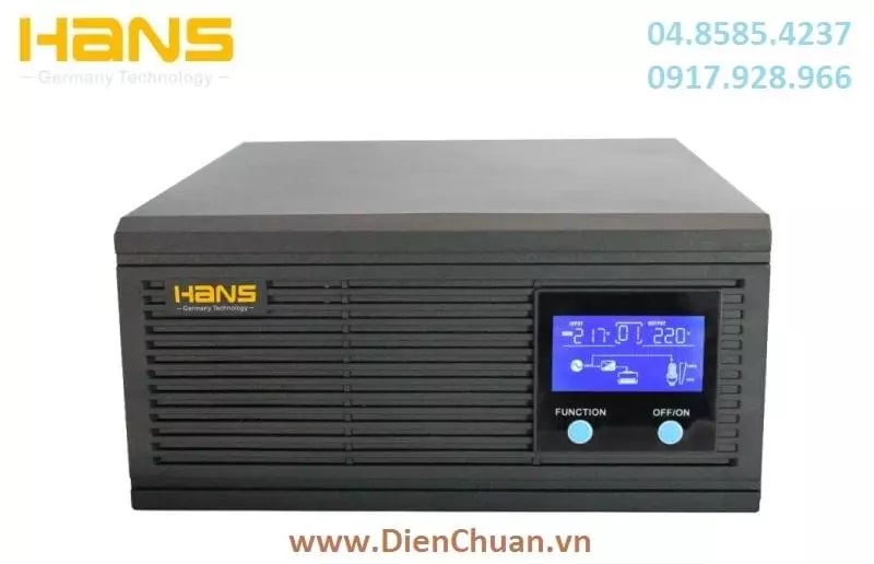 Máy kích điện sin chuẩn hans 1700va 12v công nghệ đức - hs-1700-12