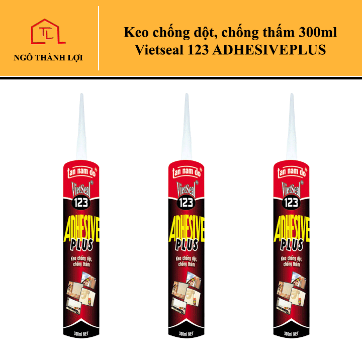 Keo chống dột, chống thấm 300ml VIETSEAL 123 Adhesive Plus