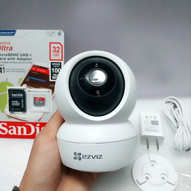 Camera ip wifi EZVIZ  2MP  CS-C6N-A0-1C2WFR ( 2.0 )