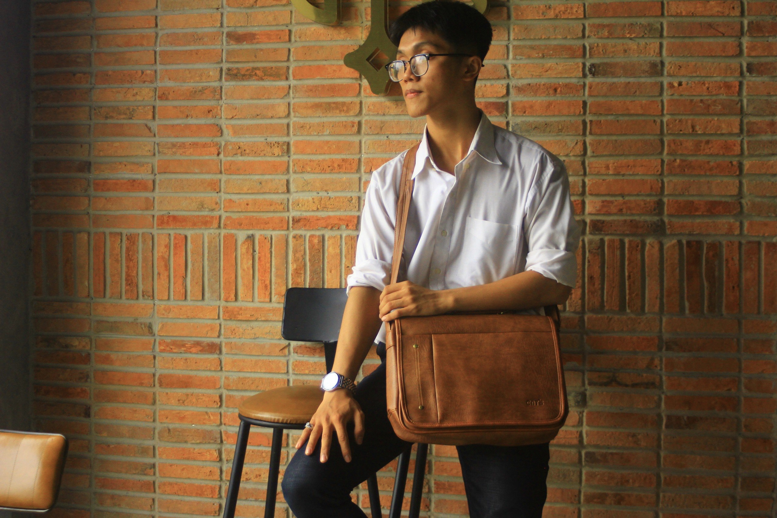 Cặp Xách Da Nam Thời Trang Cao Cấp CNT CA14