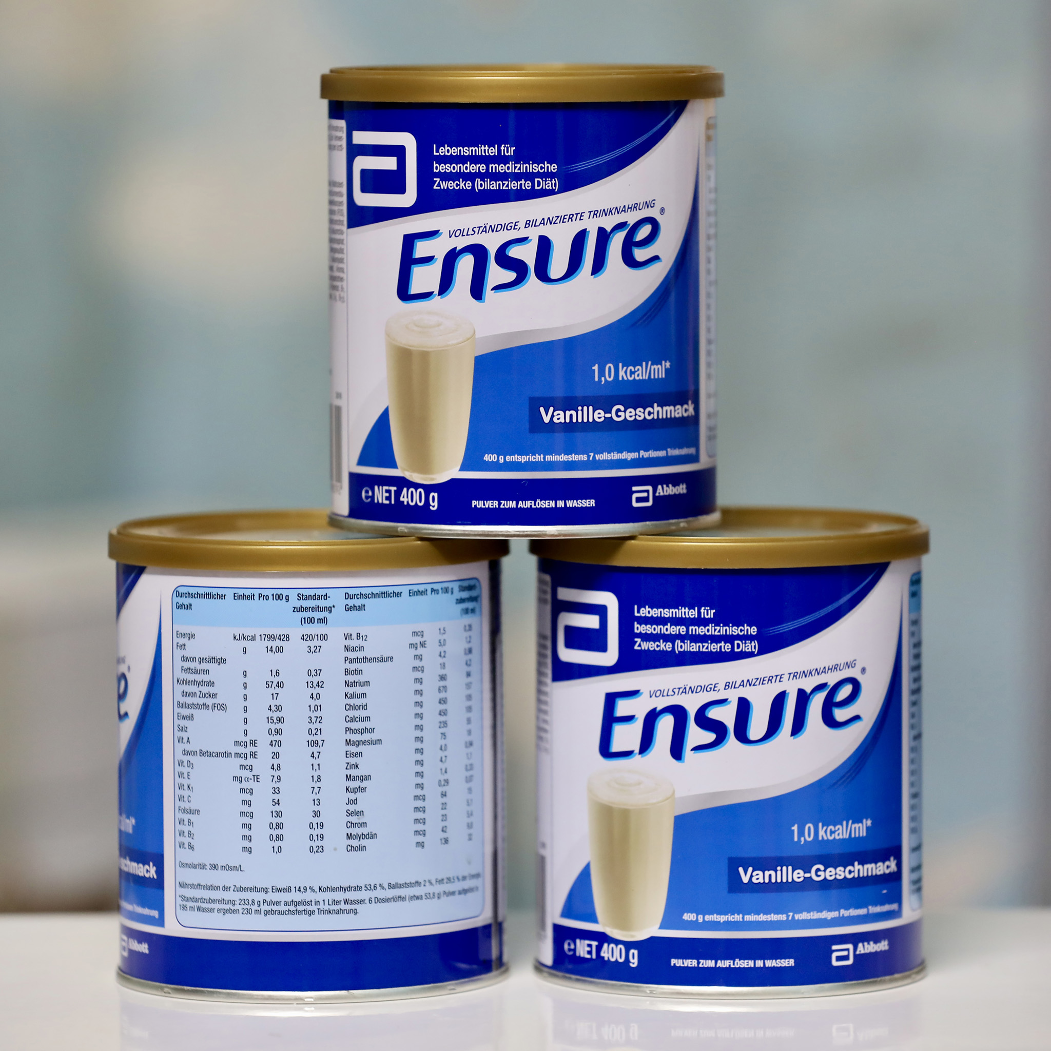 Hàng đủ Bill Sữa EnSure Đức, hộp 400g