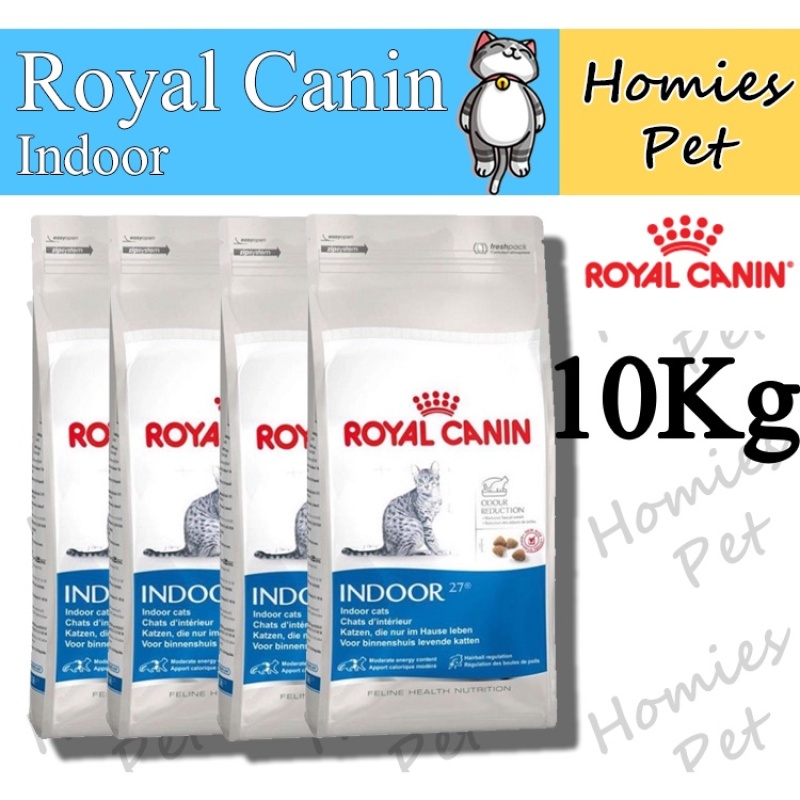 Hạt Royal canin indoor 27[CHÍNH HÃNG] cho mèo 10kg, thức ăn cho mèo - Homies Pet