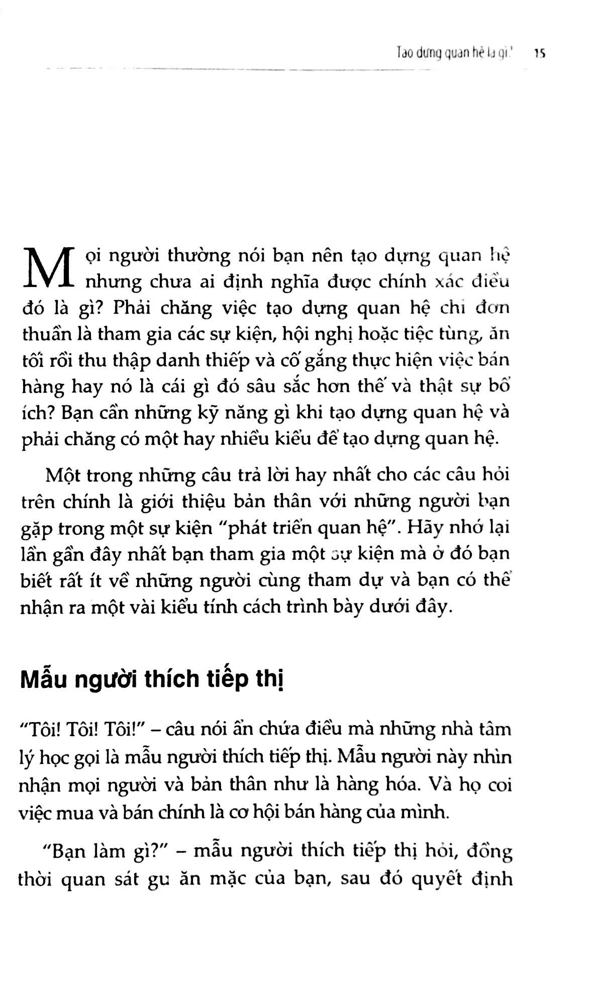 Sách - Thật đơn giản - Tạo dựng quan hệ
