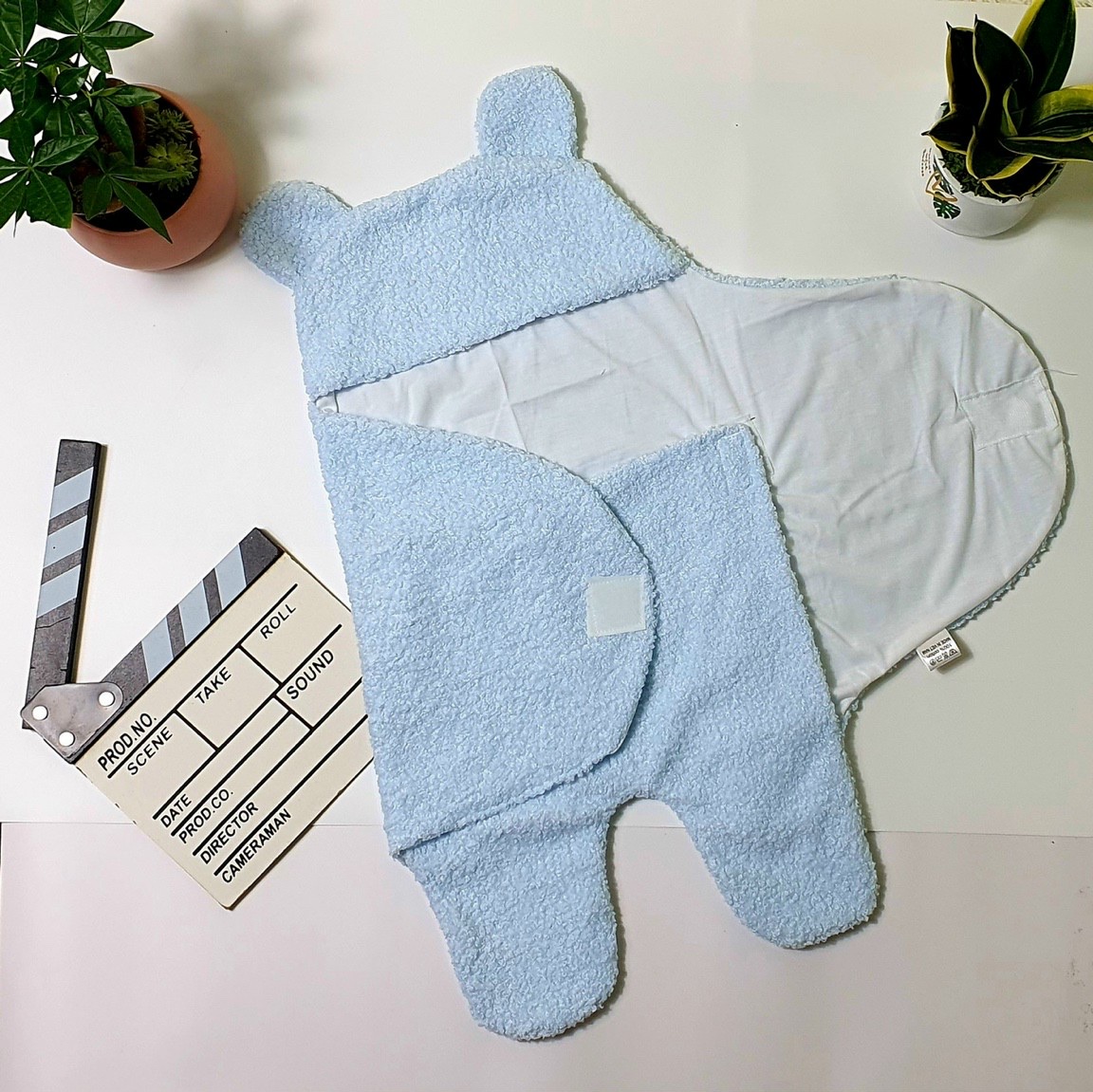 Ủ gấu long có chân cho bé sơ sinh