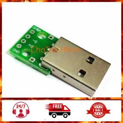 Bo chuyển usb-4p to 2.54mil dip