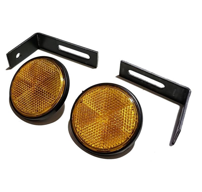 Combo Đèn mắt mèo và bát sắt bắt biển lắp số tất cả xe máy