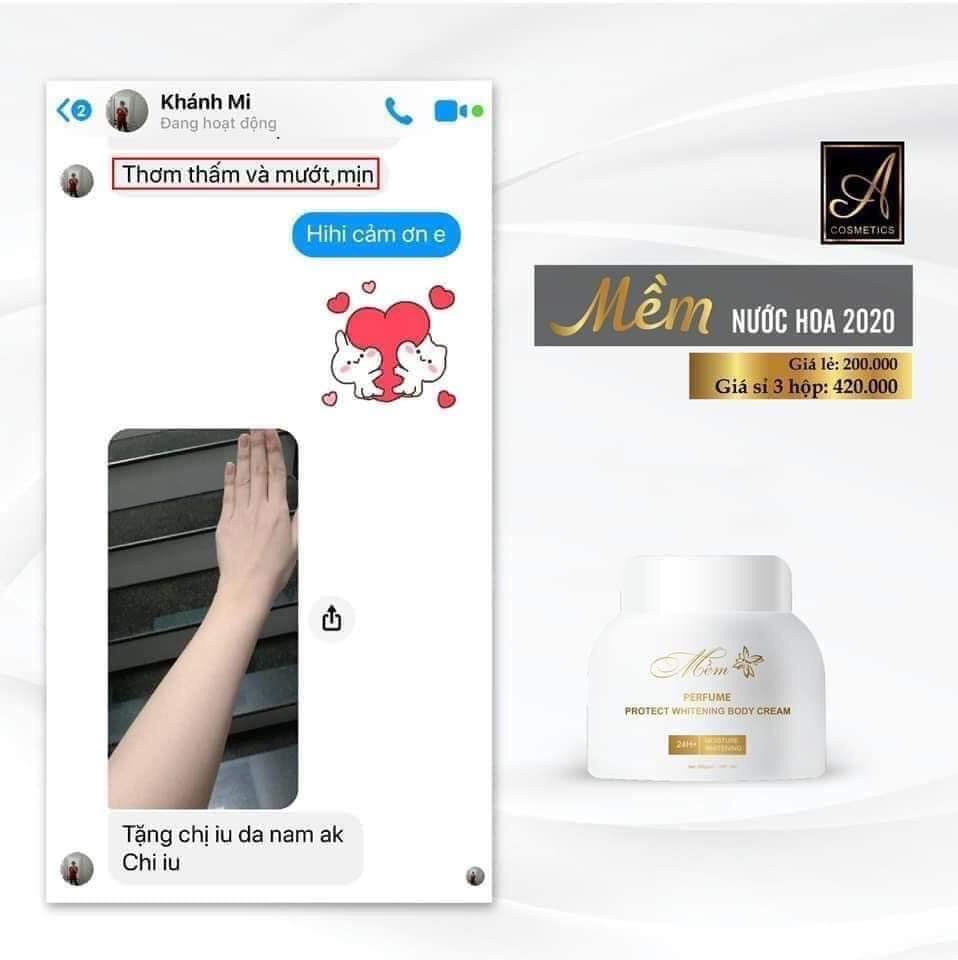[HCM]KEM BODY MỀM NƯỚC HOA A COSMECTICS