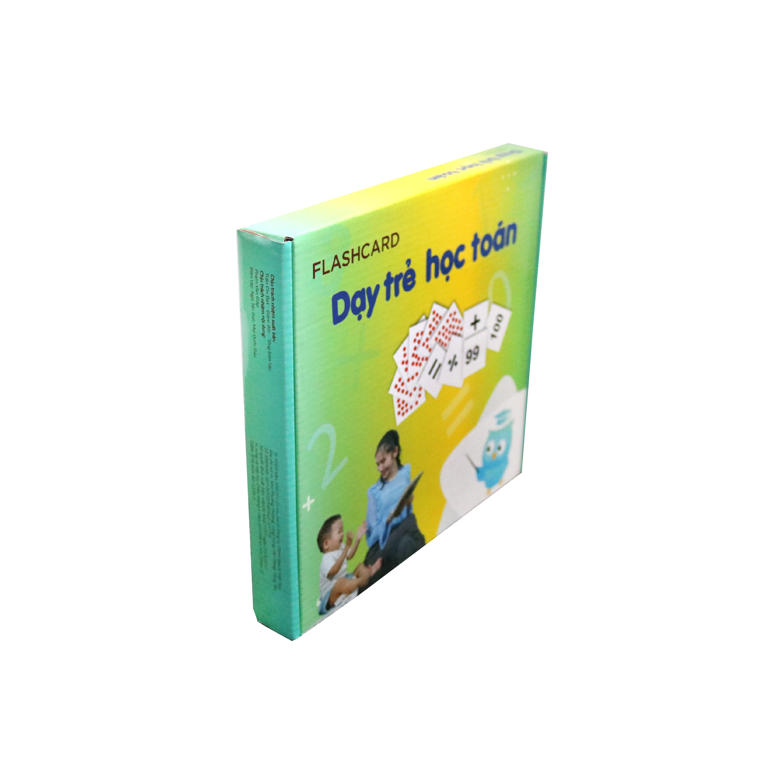 [HÀNG CÓ SẴN + Tặng Quà] Bộ 59 Thẻ Flashcard Dạy Trẻ Học Toán cho bé