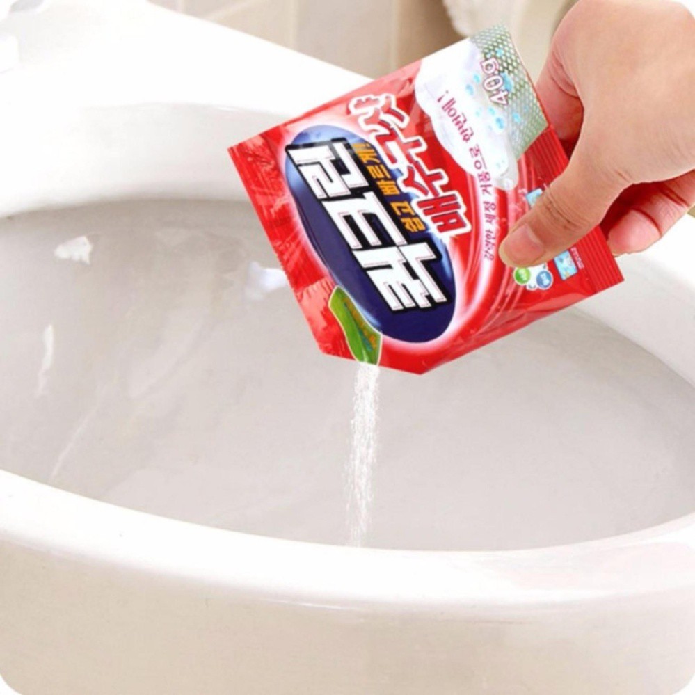 Hộp 5 gói bột thông tắc cống, bồn cầu siêu mạnh