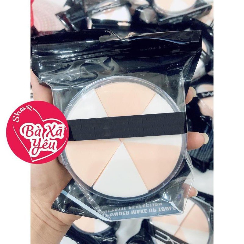 Mút đánh kem nền 6 miếng cao cấp