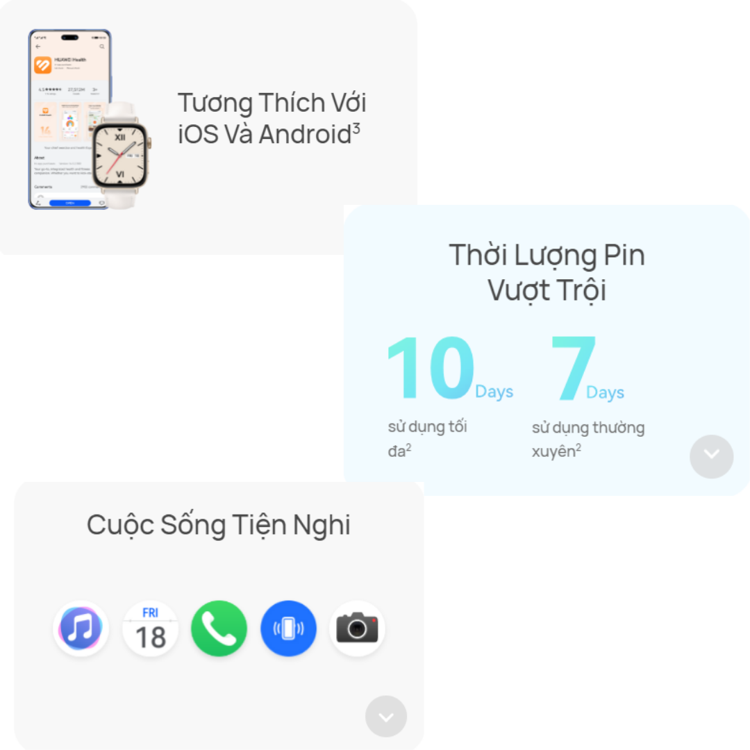 HUAWEI WATCH FIT 4/ FIT 3 Chính hãng | Mỏng Nhẹ | Thể Thao & Sức Khỏe | Lên Đến 10 Ngày Sử Dụng| ECG*