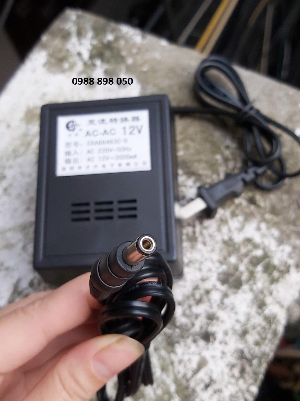 Nguồn xoay chiều điện vào ac 220v ra điện ac 12v 3000ma