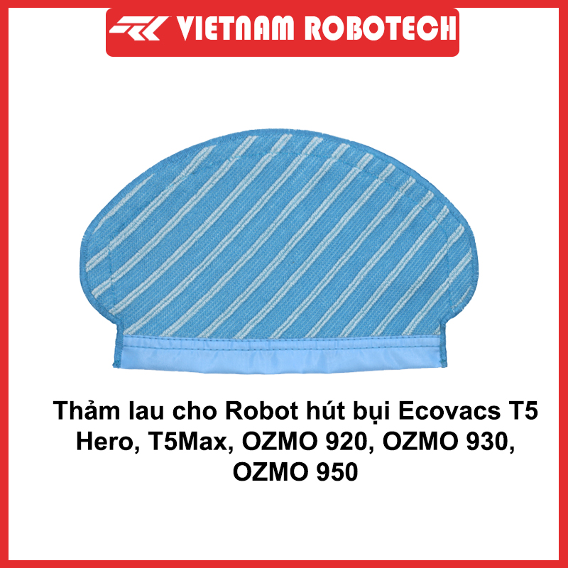 Thảm lau cho Robot hút bụi lau nhà T5 Hero/T5Max (2) - VIETNAMROBOTECH