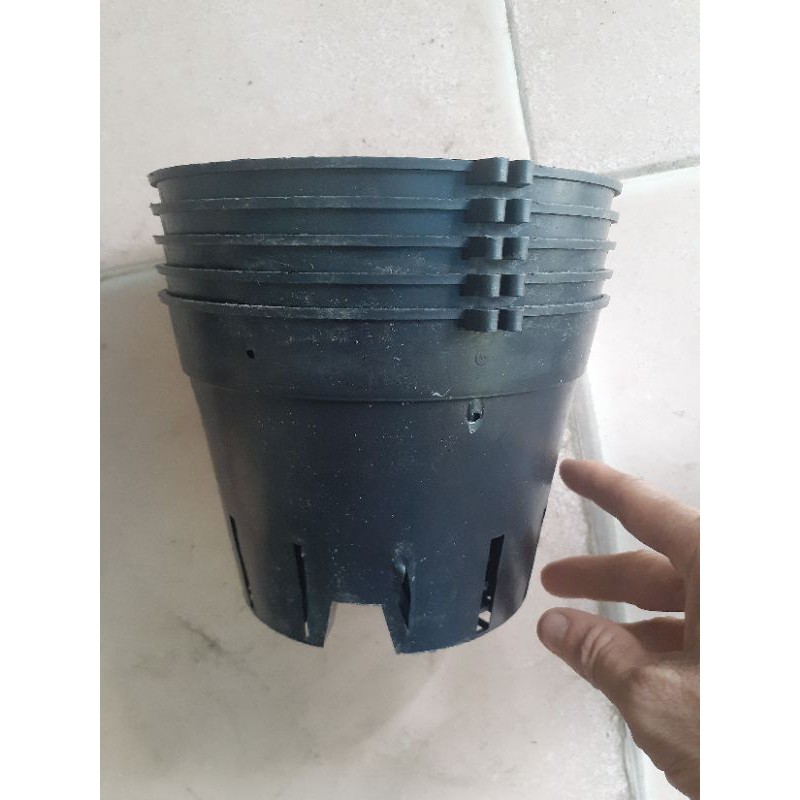 Bộ 5 chiếc chậu nhựa trồng lan f16