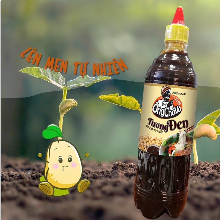 Ong Cha and Brand Black Soy Sauce 863g - Large Convenient Bottle for Restaurants