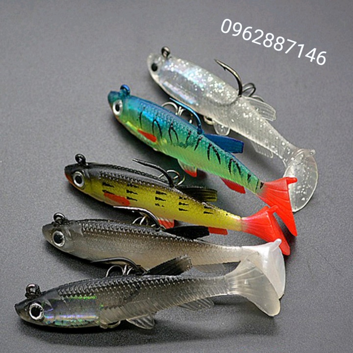 Mồi Câu Cá Giả mồi Mềm 9cm 14g siêu nhậy
