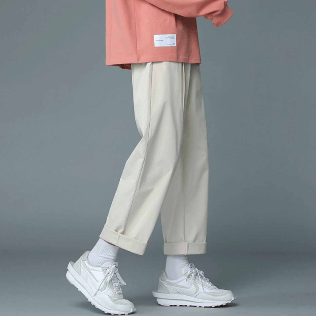 Quần dài kaki hộp trơn nam nữ ⚡️ video + ảnh chụp thật ⚡️ quân jogger ống bó dáng tây âu đi học chơi mặc nhà thoải mái S0
