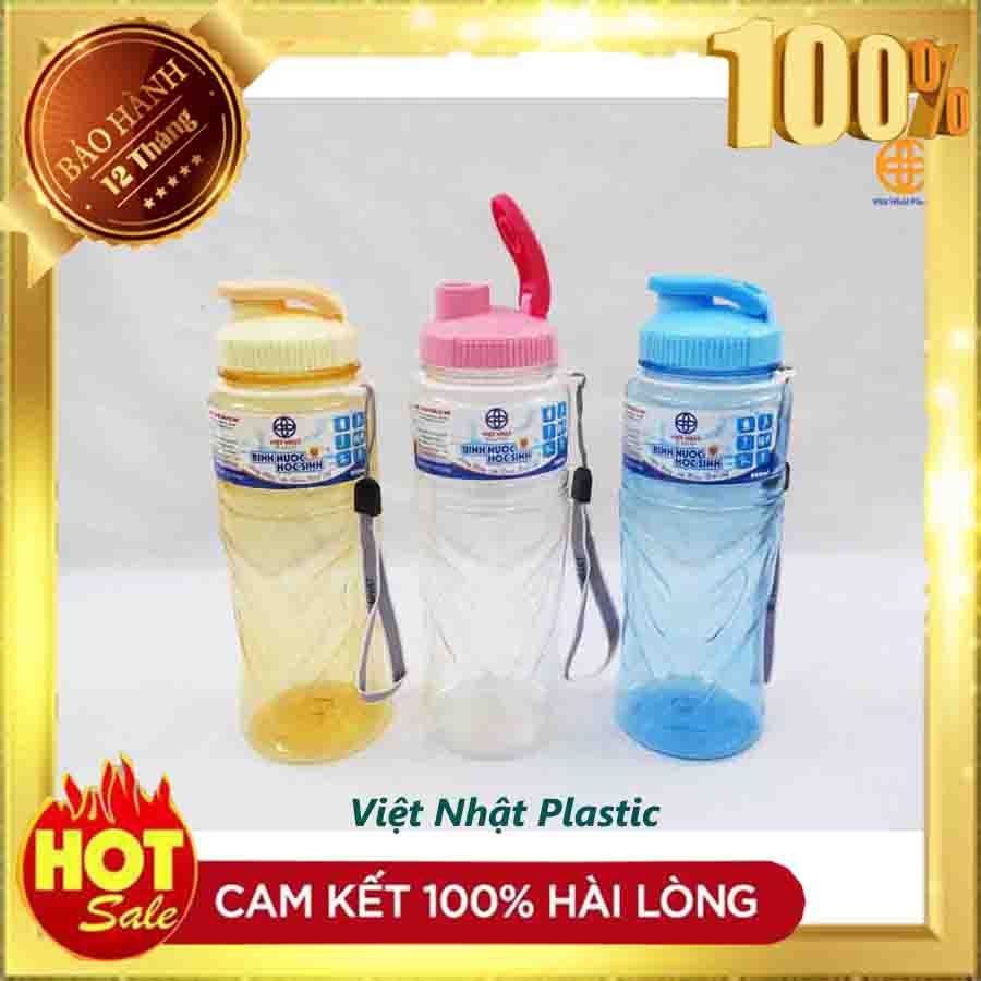 Bình nước 550ml Việt Nhật Plastic - Hàng VN chất lượng cao