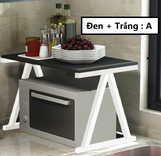 [HCM]kệ lò vi sóng bằng gỗ