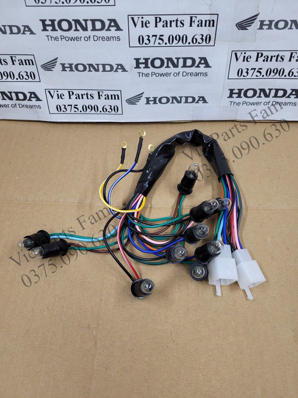 Bộ dây điện đồng hồ Wave S110 (Giắc dây như hình chụp quý khách xem kỹ giúp shop)