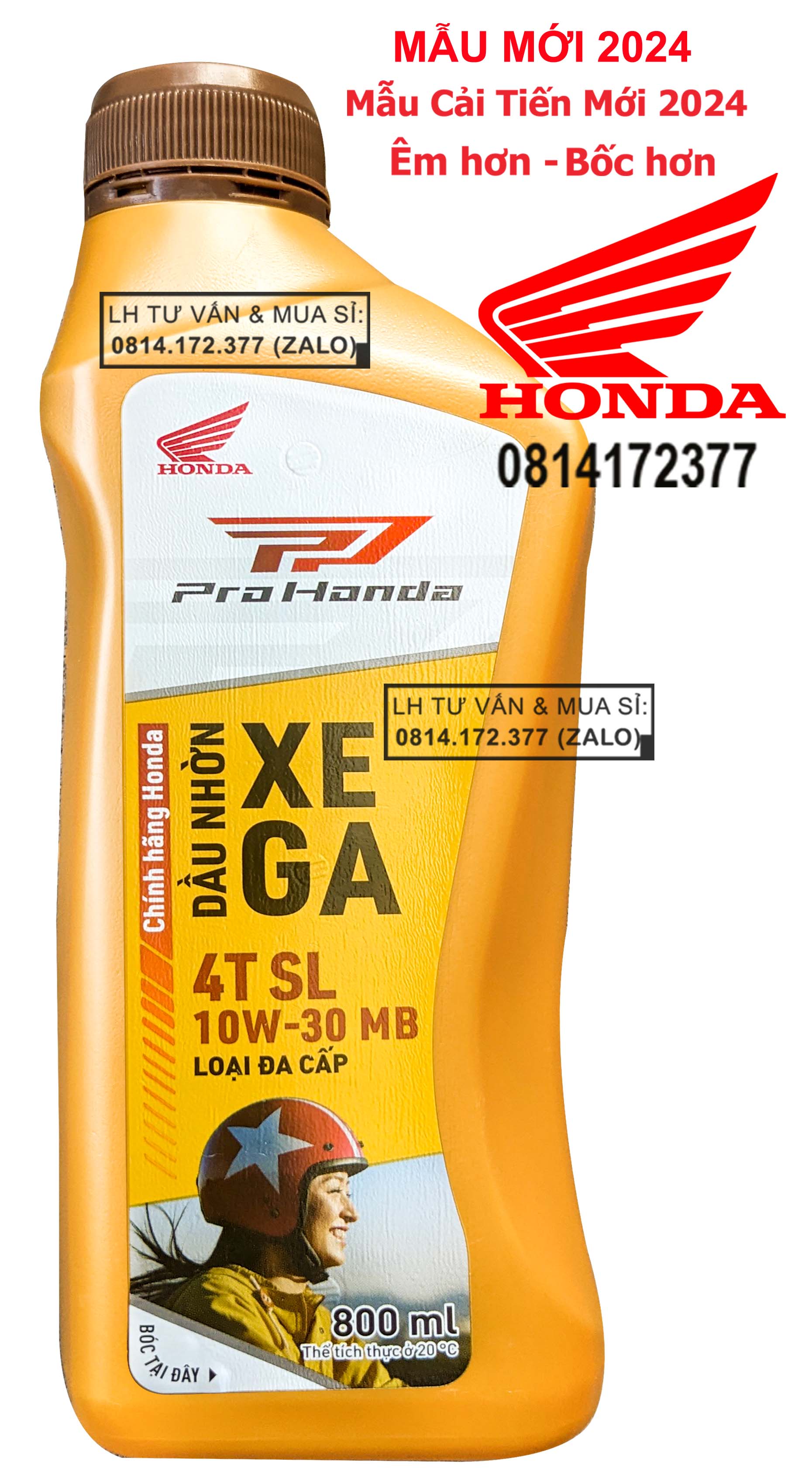 Dầu nhớt xe tay ga Honda Pro 10w30 800ml (0.8L)