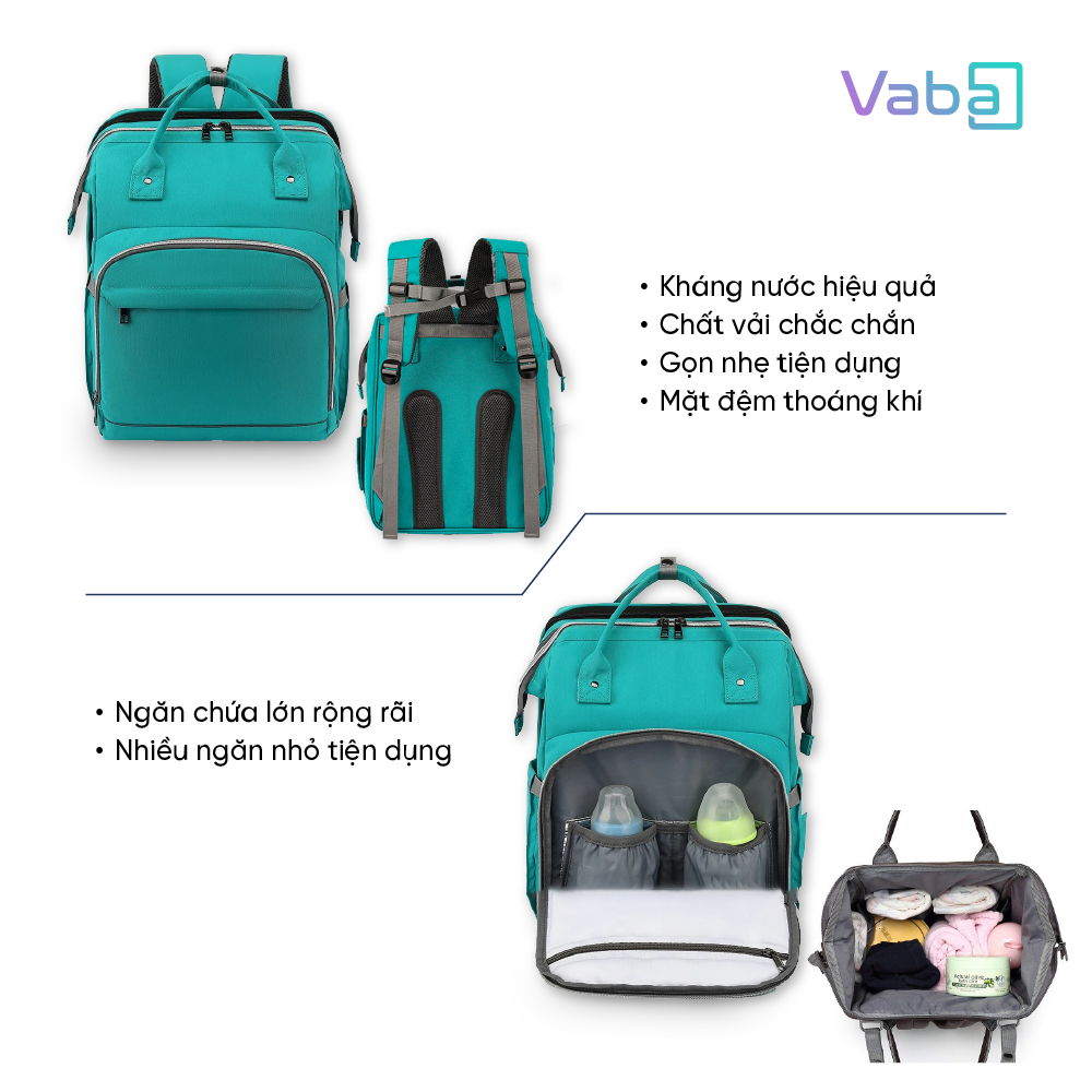 Balo bỉm sữa Coolbell 9008 chính hãng