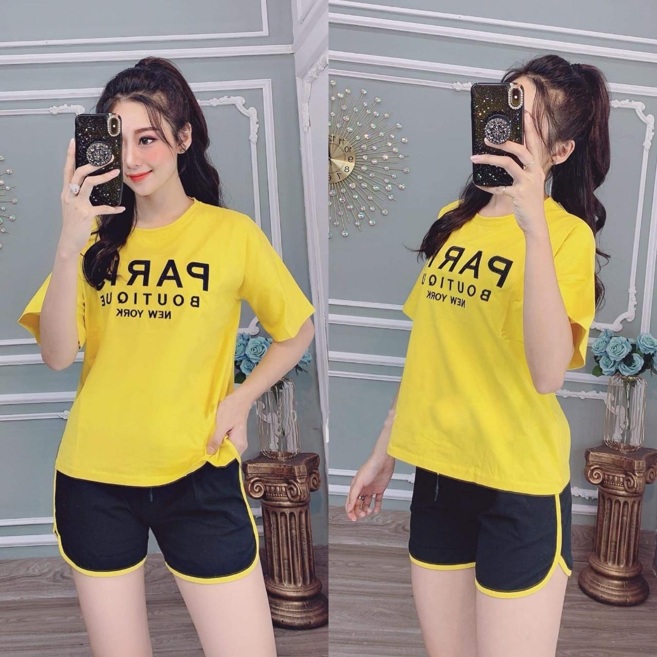 ĐỒ BỘ MẶC Ở NHÀ THUN COTTON MÁT MỊN