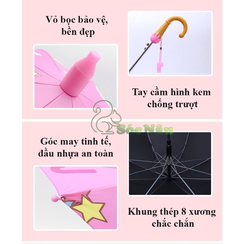 Ô công chúa Sofia cho bé gái (Cao Cấp)