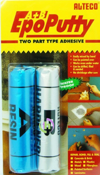 (Combo 5 vĩ) Keo nắn AB siêu dính Epoputty 100gr - Keo đất sét Epoputty