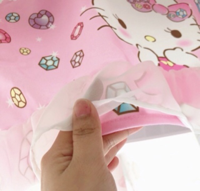 Trùm Máy Lạnh Hello Kitty