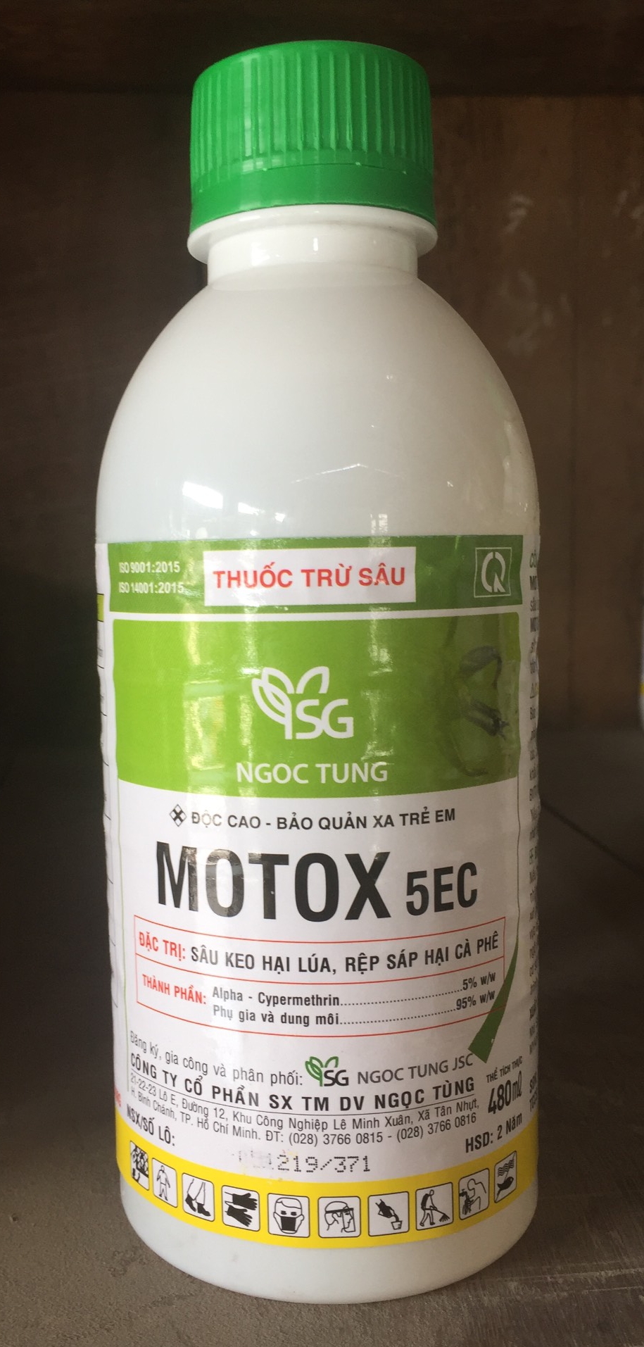 Thuốc trừ sâu Motox 5EC -  Chai 480ml