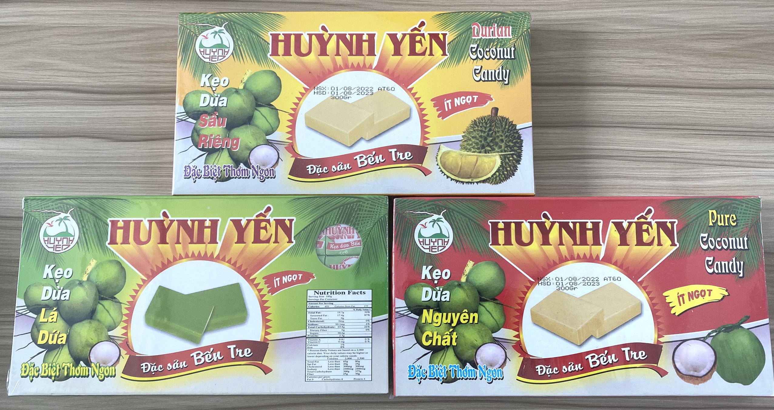 Kẹo dừa - Huỳnh Yến Đặc sản Bến tre