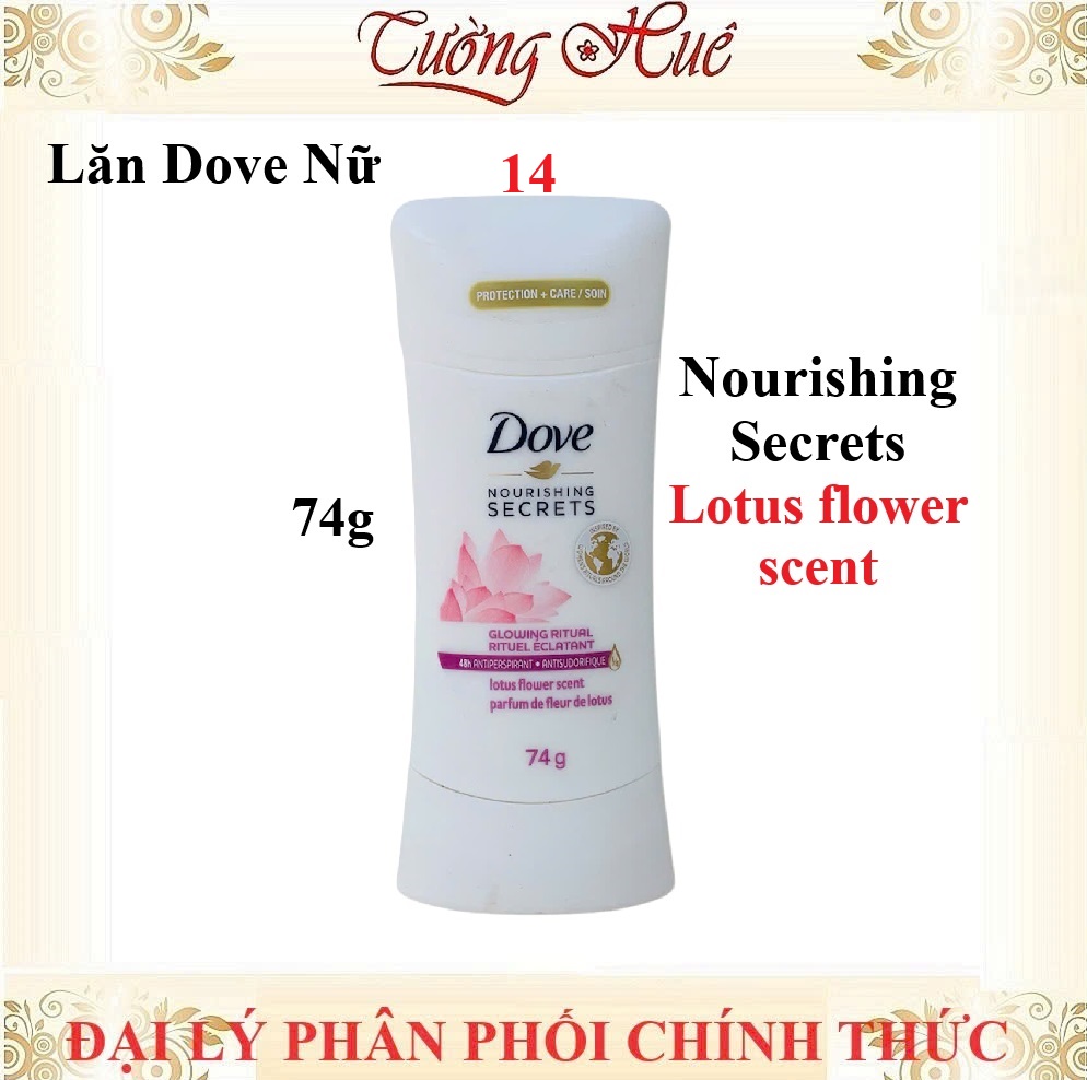 Lăn Khử Mùi Nữ Dove Nhiều Mùi Lựa Chọn - 74g