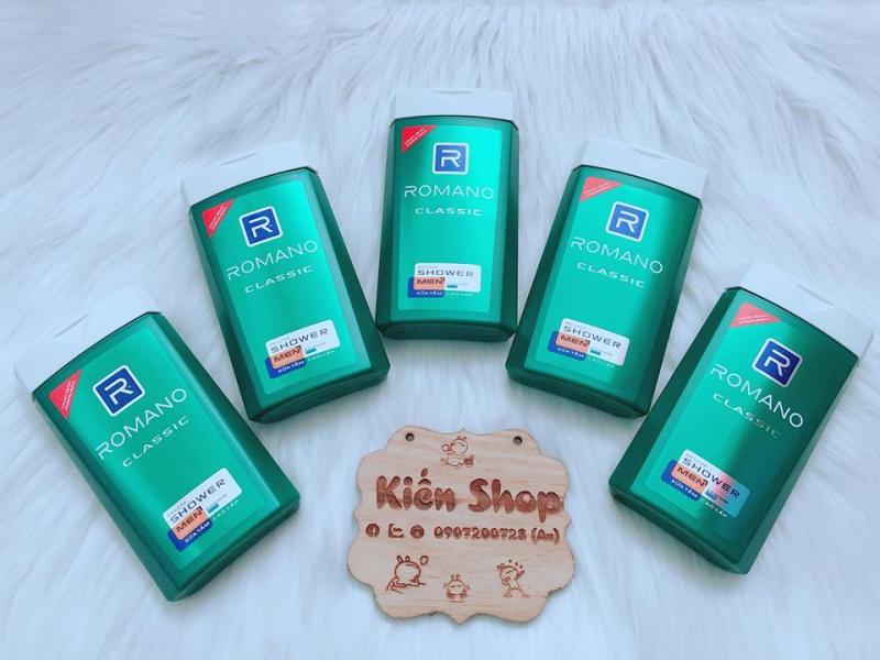 Trọn Bộ 5 chai SỮA TẮM ROMANO 150GR ( HƯƠNG CLASSIC)