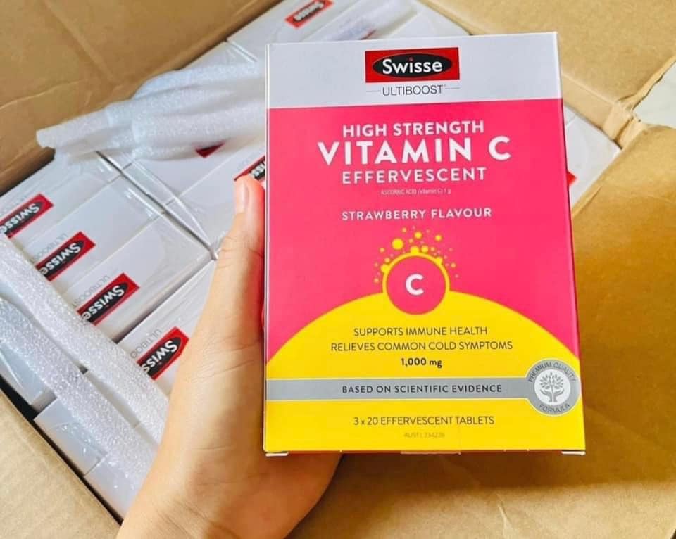 Viên sủi Vitamin C 1000 Swisse Úc